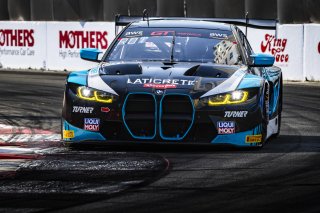 #29 BMW M4 GT3 of Justin Rothberg, Turner Motorsport, GT America Powered by AWS, SRO3, Streets of Long Beach Presented by 5.11, Long Beach, CA, April 2024
 | Fabian Lagunas / SRO