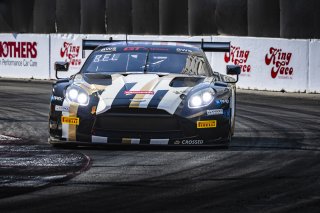 #2 Aston Martin Vantage AMR GT3 2024 of Jason Bell, Flying Lizard Motorsports, GT America Powered by AWS, SRO3, Streets of Long Beach Presented by 5.11, Long Beach, CA, April 2024
 | Fabian Lagunas / SRO
