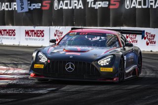 #27 Mercedes-AMG GT3 of Jason Daskalos, CRP Racing, GT America Powered by AWS, SRO3, Streets of Long Beach Presented by 5.11, Long Beach, CA, April 2024
 | Fabian Lagunas / SRO