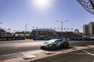 #102 Lamborghini Huracan Super Trofeo EVO2 of Alan Grossberg, TPC Racing, GT America Powered by AWS, GT2, Streets of Long Beach Presented by 5.11, Long Beach, CA, April 2024
 | Fabian Lagunas / SRO