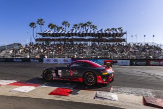 #27 Mercedes-AMG GT3 of Jason Daskalos, CRP Racing, GT America Powered by AWS, SRO3, Streets of Long Beach Presented by 5.11, Long Beach, CA, April 2024
 | Fabian Lagunas / SRO
