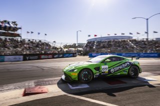 #69 Aston Martin Vantage AMR GT4 of Todd Coleman, Archangel Motorsports, GT America Powered by AWS, GT4, Streets of Long Beach Presented by 5.11, Long Beach, CA, April 2024
 | Fabian Lagunas / SRO