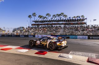 #2 Aston Martin Vantage AMR GT3 2024 of Jason Bell, Flying Lizard Motorsports, GT America Powered by AWS, SRO3, Streets of Long Beach Presented by 5.11, Long Beach, CA, April 2024
 | Fabian Lagunas / SRO