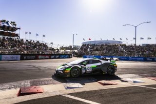 #102 Lamborghini Huracan Super Trofeo EVO2 of Alan Grossberg, TPC Racing, GT America Powered by AWS, GT2, Streets of Long Beach Presented by 5.11, Long Beach, CA, April 2024
 | Fabian Lagunas / SRO
