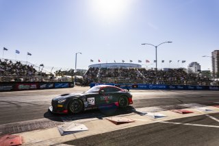 #27 Mercedes-AMG GT3 of Jason Daskalos, CRP Racing, GT America Powered by AWS, SRO3, Streets of Long Beach Presented by 5.11, Long Beach, CA, April 2024
 | Fabian Lagunas / SRO