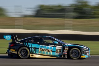 #29 BMW M4 GT3 of Justin Rothberg, Turner Motorsport, GT America, SRO3, SRO America, Indianapolis Motor Speedway, Indianapolis, IN, October 2024.
 | Brian Cleary/SRO