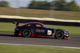 #27 Mercedes-AMG GT3 of Jason Daskalos, CRP/Daskalos Motorsports, GT America, SRO3, SRO America, Indianapolis Motor Speedway, Indianapolis, IN, October 2024.
 | Brian Cleary/SRO