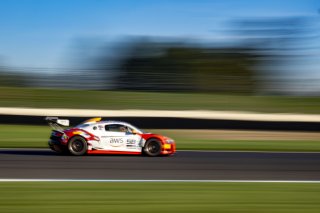 #58 Audi %8 LMSGT2 of CJ Moses, GMG Racing, GT America, GT2, SRO America, Indianapolis Motor Speedway, Indianapolis, IN, October 2024.
 | Brian Cleary/SRO