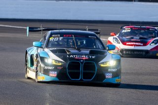 #29 BMW M4 GT3 of Justin Rothberg, Turner Motorsport, GT America, SRO3, SRO America, Indianapolis Motor Speedway, Indianapolis, IN, October 2024.
 | Brian Cleary/SRO