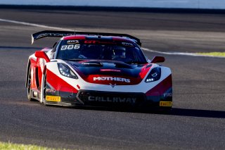 #70 Callaway Corvette Z06R GT3 of Mirco Schultis, MISHUMOTORS, GT America, SRO3, SRO America, Indianapolis Motor Speedway, Indianapolis, IN, October 2024.
 | Brian Cleary/SRO