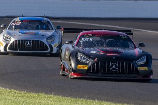 #27 Mercedes-AMG GT3 of Jason Daskalos, CRP/Daskalos Motorsports, GT America, SRO3, SRO America, Indianapolis Motor Speedway, Indianapolis, IN, October 2024.
 | Brian Cleary/SRO