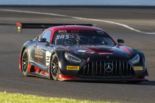 #27 Mercedes-AMG GT3 of Jason Daskalos, CRP/Daskalos Motorsports, GT America, SRO3, SRO America, Indianapolis Motor Speedway, Indianapolis, IN, October 2024.
 | Brian Cleary/SRO