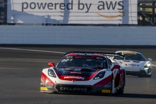 #70 Callaway Corvette Z06R GT3 of Mirco Schultis, MISHUMOTORS, GT America, SRO3, SRO America, Indianapolis Motor Speedway, Indianapolis, IN, October 2024.
 | Brian Cleary/SRO
