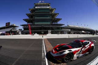 #70 Callaway Corvette Z06R GT3 of Mirco Schultis, MISHUMOTORS, GT America, SRO3, SRO America, Indianapolis Motor Speedway, Indianapolis, IN, October 2024.
 | Brian Cleary/SRO