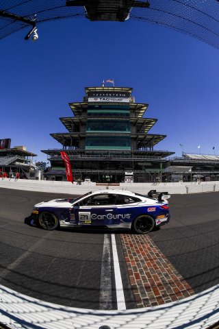 #21 BMW M4 GT4 of Nicholas Shanny, Carrus Callas Raceteam, GT America, GT4, SRO America, Indianapolis Motor Speedway, Indianapolis, IN, October 2024.
 | Brian Cleary/SRO