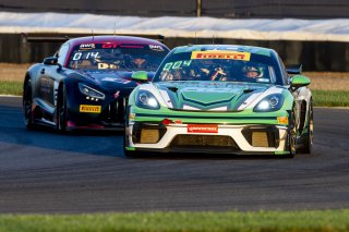 #7 Porsche 718 Cayman GT4 RS Clubsport of Curt Swearingin, ACI Motorsports, GT America, GT4, SRO America, Indianapolis Motor Speedway, Indianapolis, IN, October 2024.
 | Brian Cleary/SRO