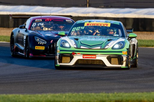 #7 Porsche 718 Cayman GT4 RS Clubsport of Curt Swearingin, ACI Motorsports, GT America, GT4, SRO America, Indianapolis Motor Speedway, Indianapolis, IN, October 2024.
 | Brian Cleary/SRO