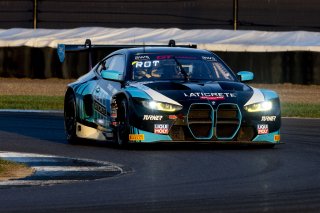 #29 BMW M4 GT3 of Justin Rothberg, Turner Motorsport, GT America, SRO3, SRO America, Indianapolis Motor Speedway, Indianapolis, IN, October 2024.
 | Brian Cleary/SRO