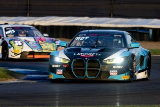 #29 BMW M4 GT3 of Justin Rothberg, Turner Motorsport, GT America, SRO3, SRO America, Indianapolis Motor Speedway, Indianapolis, IN, October 2024.
 | Brian Cleary/SRO