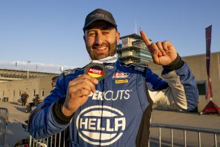 #098 Porsche 718 Cayman GT4 of Isaac Sherman, Rotek Racing, GT America, GT4, SRO America, Indianapolis Motor Speedway, Indianapolis, IN, October 2024.
 | Brian Cleary/SRO