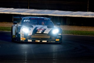 #2 Aston Martin Vantage AMR GT3 of Jason Bell, Flying Lizard Motorsports, GT America, SRO3, SRO America, Indianapolis Motor Speedway, Indianapolis, IN, October 2024.
 | Brian Cleary/SRO