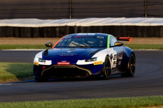 #007 Aston Martin Vantage AMR GT3 of Tim Savage, ProSport Competition, GT America, SRO3, SRO America, Indianapolis Motor Speedway, Indianapolis, IN, October 2024.
 | Brian Cleary/SRO