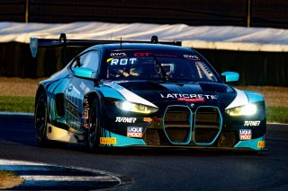 #29 BMW M4 GT3 of Justin Rothberg, Turner Motorsport, GT America, SRO3, SRO America, Indianapolis Motor Speedway, Indianapolis, IN, October 2024.
 | Brian Cleary/SRO