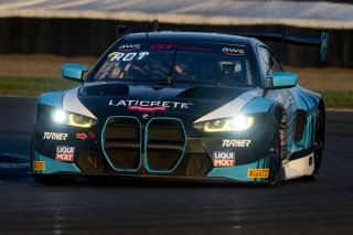 #29 BMW M4 GT3 of Justin Rothberg, Turner Motorsport, GT America, SRO3, SRO America, Indianapolis Motor Speedway, Indianapolis, IN, October 2024.
 | Brian Cleary/SRO