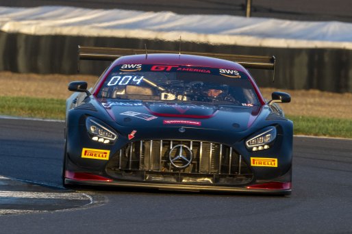 #27 Mercedes-AMG GT3 of Jason Daskalos, CRP/Daskalos Motorsports, GT America, SRO3, SRO America, Indianapolis Motor Speedway, Indianapolis, IN, October 2024.
 | Brian Cleary/SRO