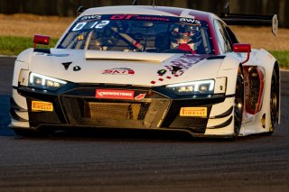 #3  Audi R8 LMS GT3 of Johnny O'Connell, SKI Autosports, GT America, SRO3, SRO America, Indianapolis Motor Speedway, Indianapolis, IN, October 2024.
 | Brian Cleary/SRO
