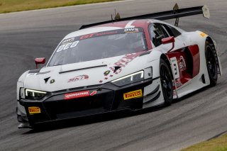 #3  Audi R8 LMS GT3 of Johnny O'Connell, SKI Autosports, GT America, SRO3, SRO America, Barber Motorsports Park, Birmingham, AL, September 2024
 | Brian Cleary/SRO