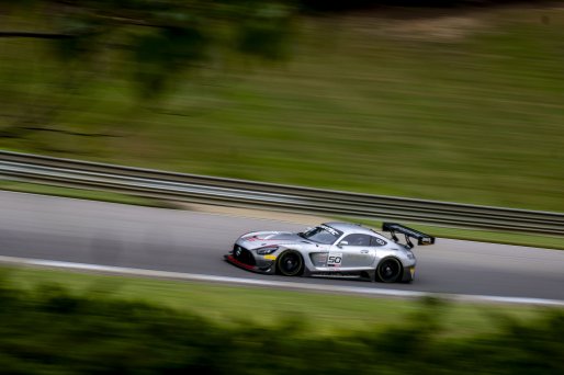 #50 Mercedes-AMG GT3 of Ross Chouest, Chouest Povoledo Racing, GT America, SRO3, SRO America, Barber Motorsports Park, Birmingham, AL, September 2024
 | Brian Cleary/SRO