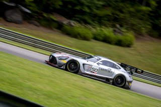 #50 Mercedes-AMG GT3 of Ross Chouest, Chouest Povoledo Racing, GT America, SRO3, SRO America, Barber Motorsports Park, Birmingham, AL, September 2024
 | Brian Cleary/SRO