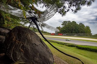 #7 Porsche 718 Cayman GT4 RS Clubsport of Curt Swearingin, ACI Motorsports, GT America, GT4, SRO America, Barber Motorsports Park, Birmingham, AL, September 2024
 | Brian Cleary/SRO
