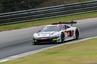 #3  Audi R8 LMS GT3 of Johnny O'Connell, SKI Autosports, GT America, SRO3, SRO America, Barber Motorsports Park, Birmingham, AL, September 2024
 | Brian Cleary/SRO