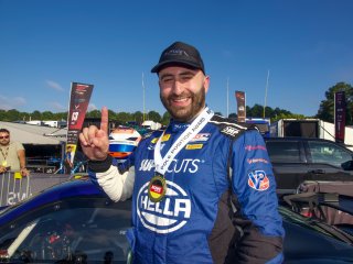 #098 Porsche 718 Cayman GT4 of Isaac Sherman, Rotek Racing, GT America, GT4, SRO America, Barber Motorsports Park, Birmingham, AL, September 2024
 | Brian Cleary/SRO                                               