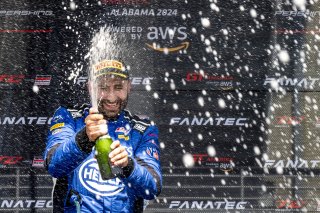 #098 Porsche 718 Cayman GT4 of Isaac Sherman, Rotek Racing, GT America, GT4, SRO America, Barber Motorsports Park, Birmingham, AL, September 2024
 | Brian Cleary/SRO