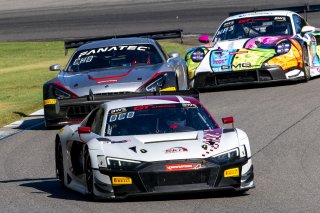 #3  Audi R8 LMS GT3 of Johnny O'Connell, SKI Autosports, GT America, SRO3, SRO America, Barber Motorsports Park, Birmingham, AL, September 2024
 | Brian Cleary/SRO