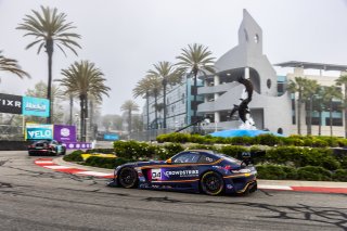 #04 Mercedes-AMG GT3 of George Kurtz, Crowdstrike by Riley, GT America, SRO3, SRO America, Long Beach Grand Prix, Long Beach, CA, April 11-13, 2025.
 | Fabian Lagunas | www.lagunasphotography.com | For SRO Motorsports Group 2025