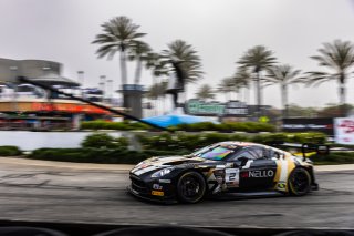 #2 Aston Martin Vantage AMR GT3 EVO of Jason Bell, RacersEdge, GT America, SRO3, SRO America, Long Beach Grand Prix, Long Beach, CA, April 11-13, 2025.
 | Fabian Lagunas | www.lagunasphotography.com | For SRO Motorsports Group 2025