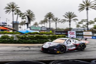#50 Chevrolet Corvette Z06 GT3.R of Ross Chouest, Chouest Povoledo Racing, GT America, SRO3, SRO America, Long Beach Grand Prix, Long Beach, CA, April 11-13, 2025.
 | Fabian Lagunas | www.lagunasphotography.com | For SRO Motorsports Group 2025
