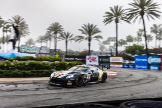 #2 Aston Martin Vantage AMR GT3 EVO of Jason Bell, RacersEdge, GT America, SRO3, SRO America, Long Beach Grand Prix, Long Beach, CA, April 11-13, 2025.
 | Fabian Lagunas | www.lagunasphotography.com | For SRO Motorsports Group 2025