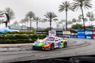 #32 Porsche 992 GT3 R of Kyle Washington, GMG Racing, GT America, SRO3, SRO America, Long Beach Grand Prix, Long Beach, CA, April 11-13, 2025.
 | Fabian Lagunas | www.lagunasphotography.com | For SRO Motorsports Group 2025