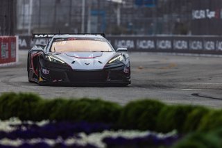 #50 Chevrolet Corvette Z06 GT3.R of Ross Chouest, Chouest Povoledo Racing, GT America, SRO3, SRO America, Long Beach Grand Prix, Long Beach, CA, April 11-13, 2025.
 | Fabian Lagunas | www.lagunasphotography.com | For SRO Motorsports Group 2025