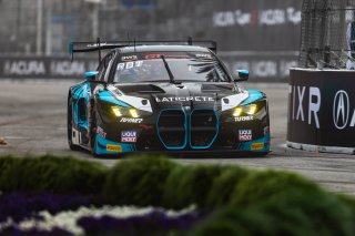 #29 BMW M4 GT3 EVO of Justin Rothberg, Turner Motorsport, GT America, SRO3, SRO America, Long Beach Grand Prix, Long Beach, CA, April 11-13, 2025.
 | Fabian Lagunas | www.lagunasphotography.com | For SRO Motorsports Group 2025