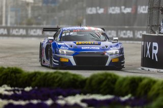 #14 Audi R8 LMS GT3 EVOII of James Sofronas, GMG Racing, GT America, SRO3, SRO America, Long Beach Grand Prix, Long Beach, CA, April 11-13, 2025.
 | Fabian Lagunas | www.lagunasphotography.com | For SRO Motorsports Group 2025