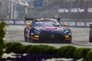 #04 Mercedes-AMG GT3 of George Kurtz, Crowdstrike by Riley, GT America, SRO3, SRO America, Long Beach Grand Prix, Long Beach, CA, April 11-13, 2025.
 | Fabian Lagunas | www.lagunasphotography.com | For SRO Motorsports Group 2025