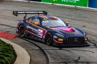 #04 Mercedes-AMG GT3 of George Kurtz, Crowdstrike by Riley, GT America, SRO3, SRO America, Long Beach Grand Prix, Long Beach, CA, April 11-13, 2025.
 | Fabian Lagunas | www.lagunasphotography.com | For SRO Motorsports Group 2025
