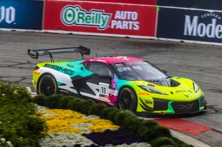 #11 Chevrolet Corvette Z06 GT3.R of Blake McDonald, DXDT Racing, GT America, SRO3, SRO America, Long Beach Grand Prix, Long Beach, CA, April 11-13, 2025.
 | Fabian Lagunas | www.lagunasphotography.com | For SRO Motorsports Group 2025