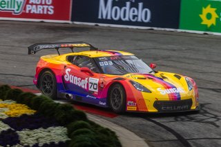 #70 Callaway Corvette Z06R GT3 of Mirco Schultis, MISHUMOTORS, GT America, SRO3, SRO America, Long Beach Grand Prix, Long Beach, CA, April 11-13, 2025.
 | Fabian Lagunas | www.lagunasphotography.com | For SRO Motorsports Group 2025